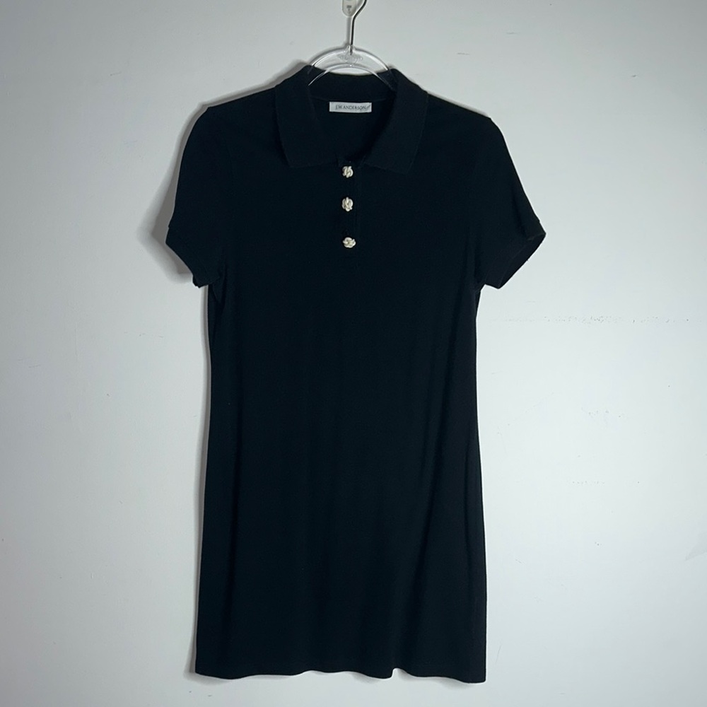J.W.Anderson Polo Dress in Black